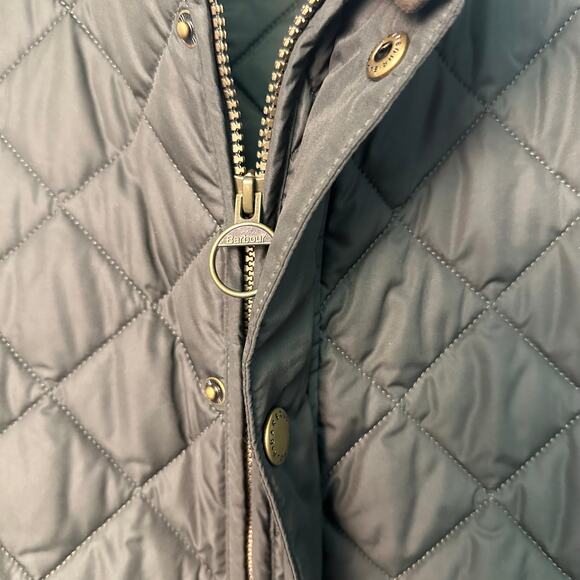 Barbour Lowerdale Gilet Quilted Lightweight Vest Sage - Picture 3 of 10